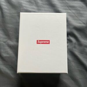 Supreme White Box with Red Logo
